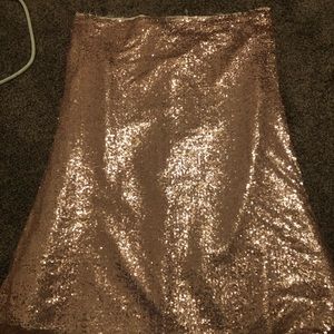 Sequin skirt